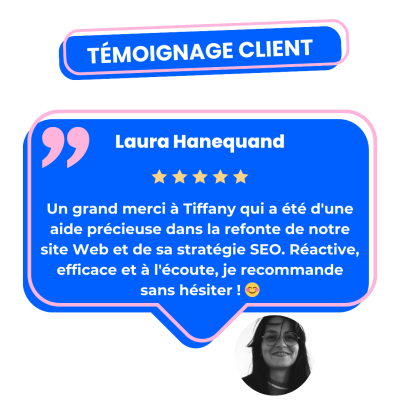 Témoignage refonte site web - Laura Hanequand